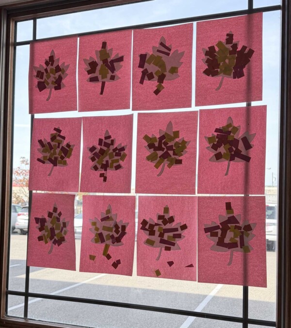Amazing Beginnings Harvest Curriculum window art